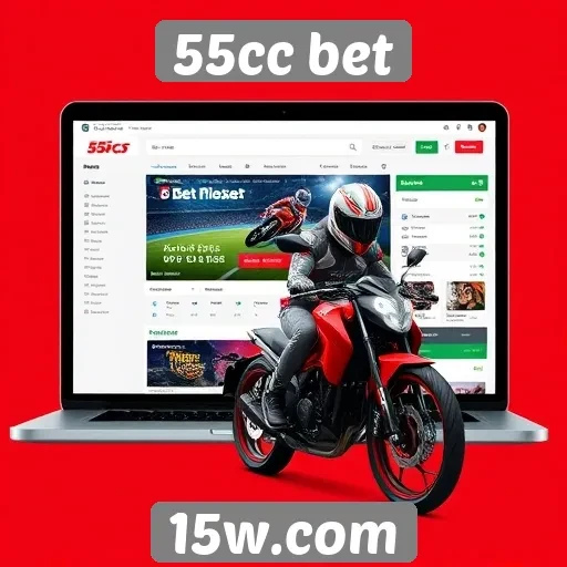 Interface amigável do 55cc bet para novos usuários